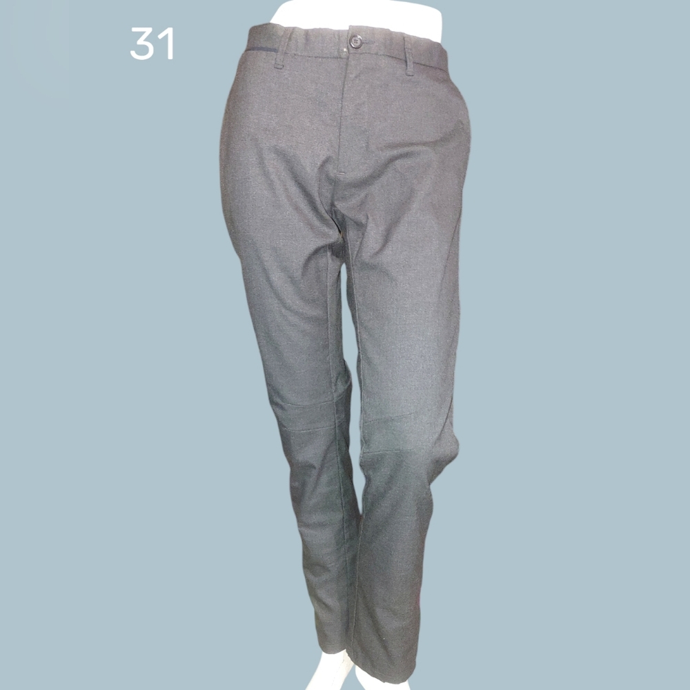 Zara Men's Charcoal Dress Pants Size 31